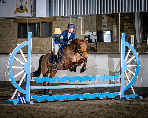 Colette's Indoor Showjumping at Willow Farm (QP2310) 